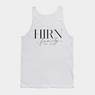 Hirn Family EST. 2020, Surname, Hirn Tank Top